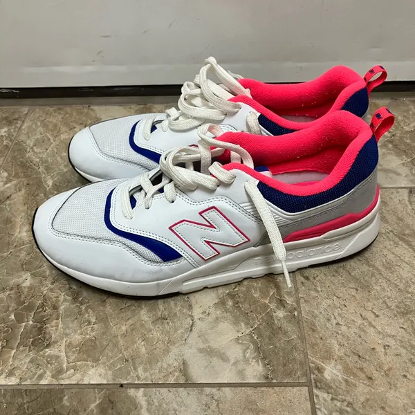 New Balance 997H Sneakers white pink and blue color - Image 3