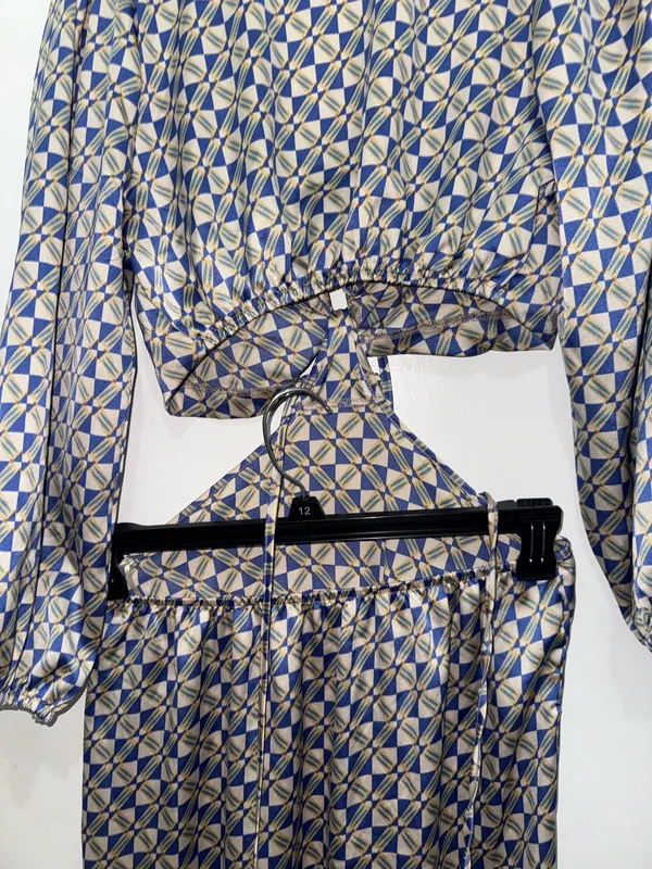 Eilsta by CSN women’s dress size L 100% Pol Silk - Image 7