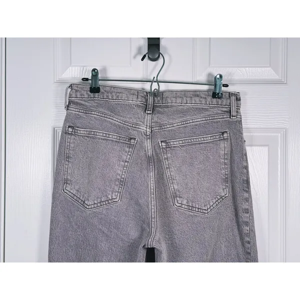 Abercrombie & Fitch 90s Straight Ultra High Rise Jeans Size 30 (10) Gray Y2K - Image 6