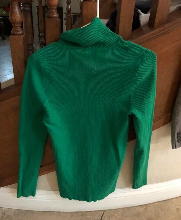 Ralph Lauren Green long sleeve turtle neck never worn - Image 2