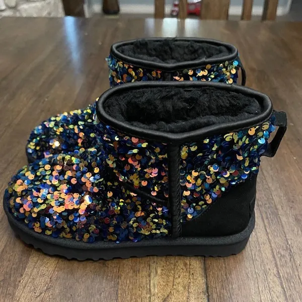 UGGs Classic Mini Stellar Sequin Booties - Image 7