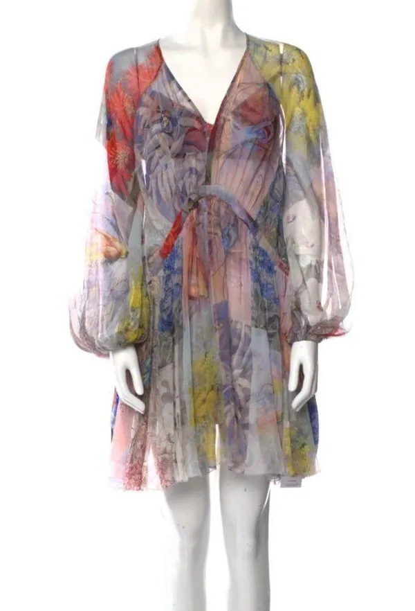 New zimmermann luminous tie side dress size1 - Image 6