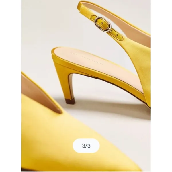 Anthropologie Pointed-Toe Slingback Pumps - Image 3