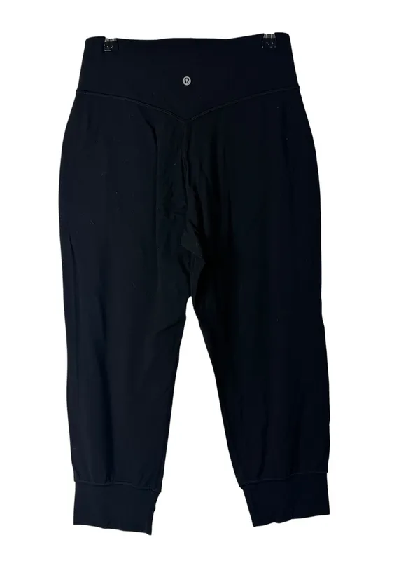 Lululemon Align‎ Black High Rise Crop Jogger Pants 6 - Image 3