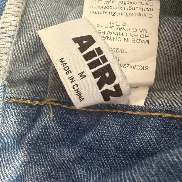 Airz blue denim pleated skirt - Image 7