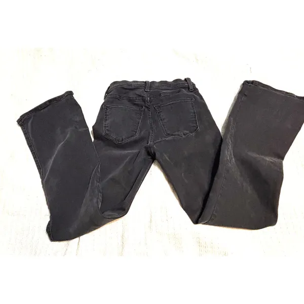 Lucky Brand Uni High Rise Boot Jeans Black Stretch Denim Size 2 (25-26) - Image 13