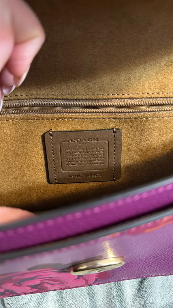 Coach Morgan Shoulder Bag Jumbo Floral Print - Image 4