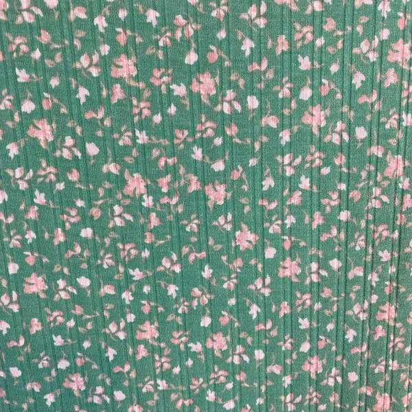 Kohl's SO size large green floral top - Image 5