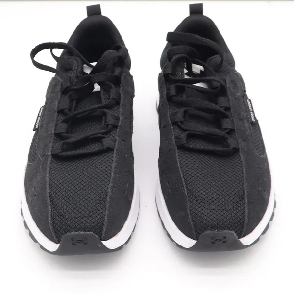 Under Armour Essential Heritage Black White Sneakers Women's Size 8 - Image 4