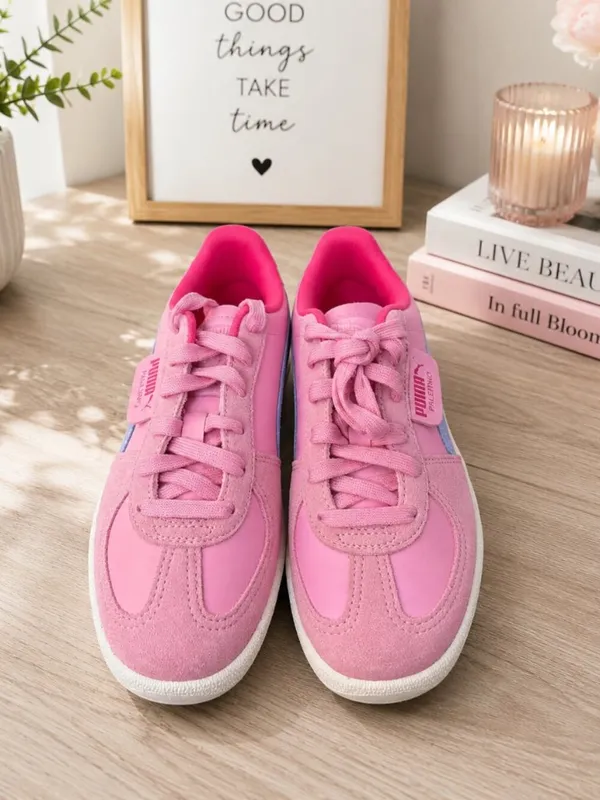 Puma Palermo Sugar Rush Pink Purple Womens 8 Youth 6.5 Sneakers NWT - Image 2