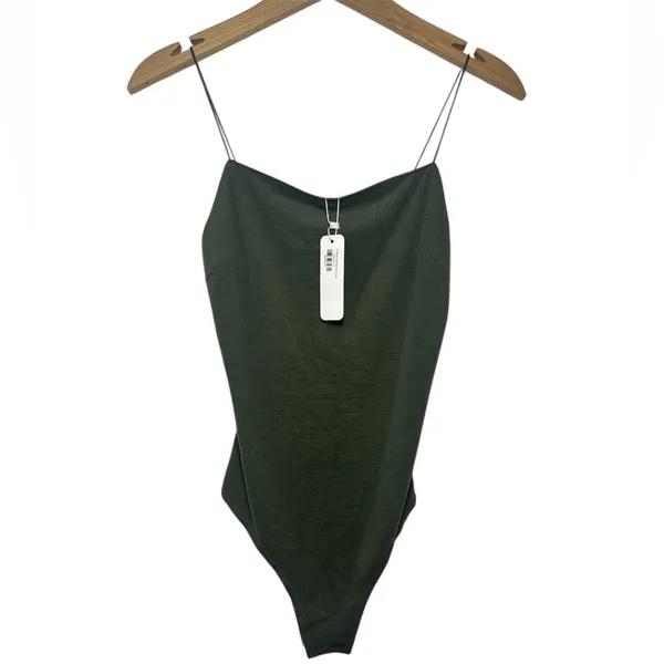 Glam Classic Bodysuit- Olive - Image 2