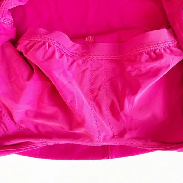 Lululemon Womens Passionate Pink Glow Up Embroidered Company Logo Tank Size 8 - Image 3