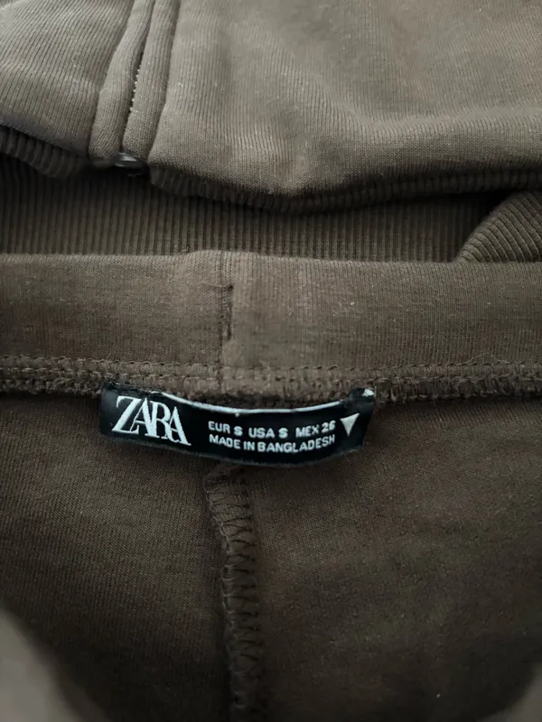 ZARA Sweat Set Brown - Image 5