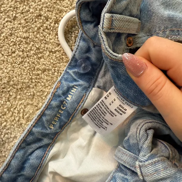 American eagle denim mini skirt - Image 2