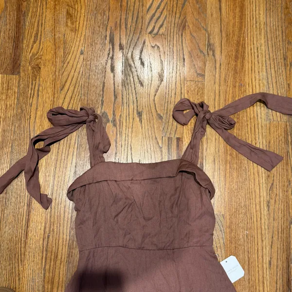 altar’d state brown midi dress - Image 3