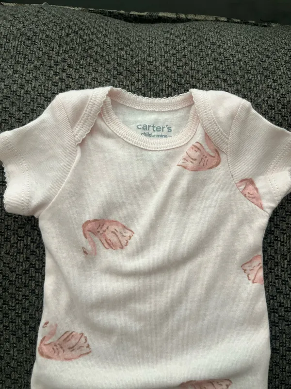 Pink onesie Size newborn - Image 2