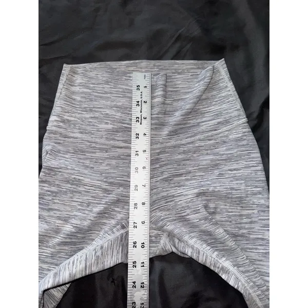 Lululemon Leggings Women‎ Gray Wunder Under Hi Rise Yoga Gym Training Pants Sz 4 - Image 7