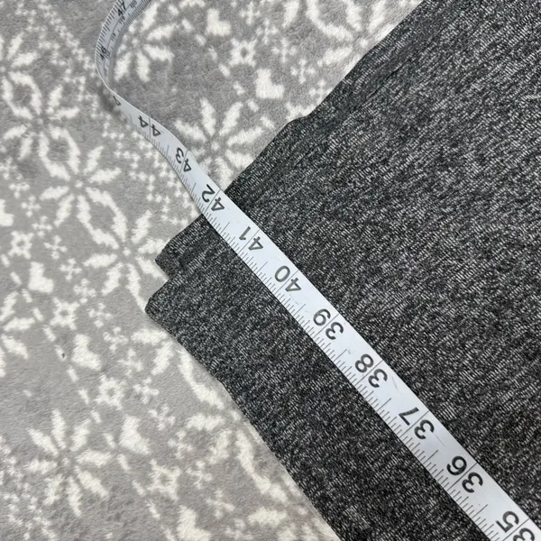 NWT Aritzia Babaton Rico Skirt Marled Gray Long Side Slits‎ Medium Minimalist - Image 12