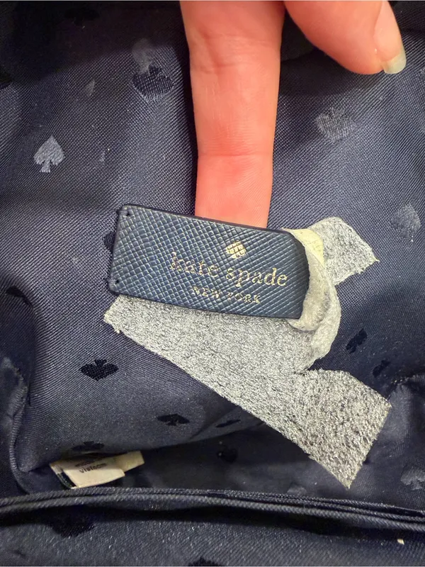 Kate Spade New York Love Shack Cherry Heart Handle Bag- Cream Heart Cherries - Image 7