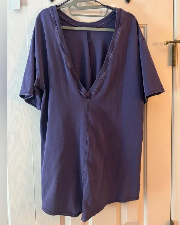 Purple Free People Movement Hotshot Romper - Image 4