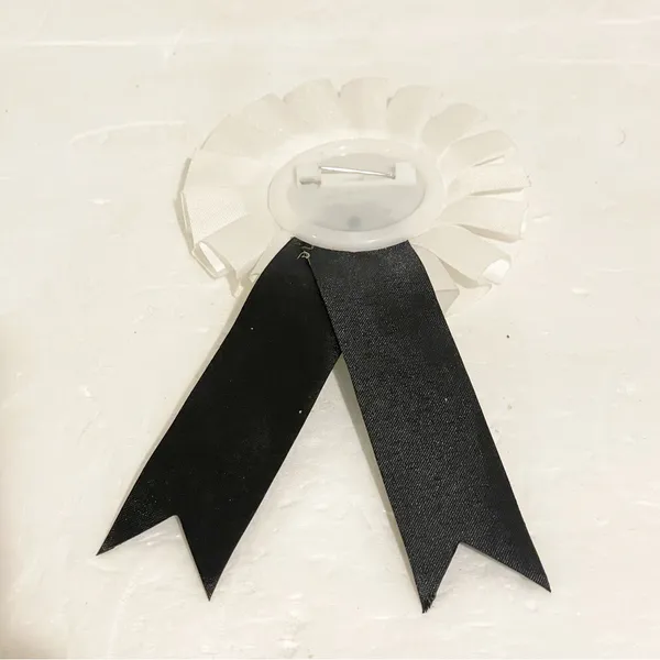 Bachelorette Party Wedding Bride Fun Gag Pin Button‎ Black - Image 2