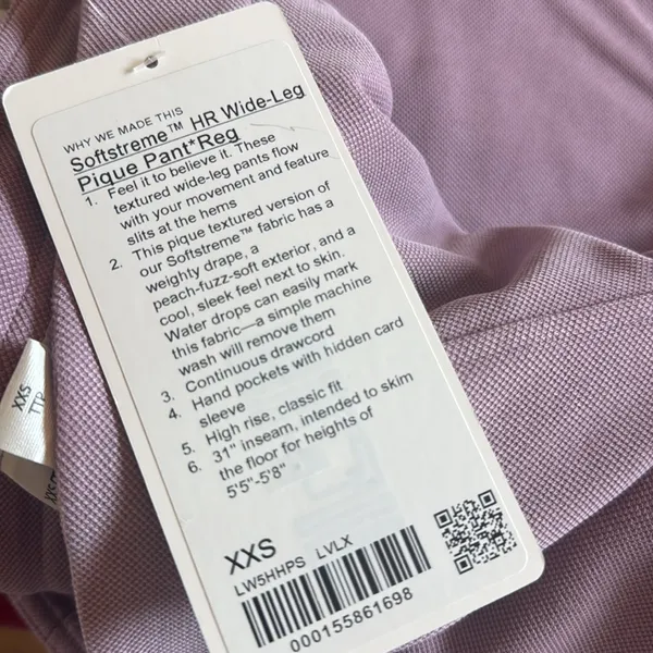Lululemon Softstreme HR ride leg Pique pant regular - Image 3
