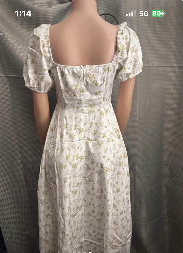New beautiful long dress White Size L - Image 4
