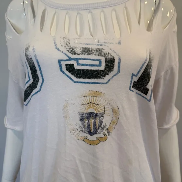 Free People All Tore Up USA T-Shirt - Image 2