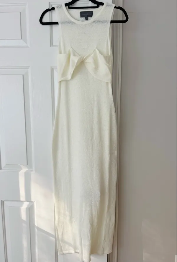 Anthropologie Sunday in Brooklyn Sheer Knit Maxi Dress, Size S - Image 5