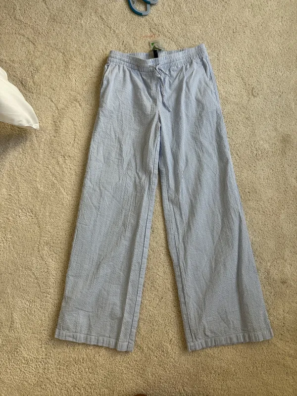 H&M Striped Linen Pants - Image 2