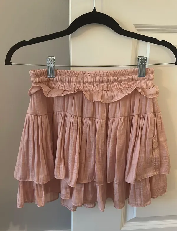 Day + Moon Ruffle Skirt Pink - Image 2