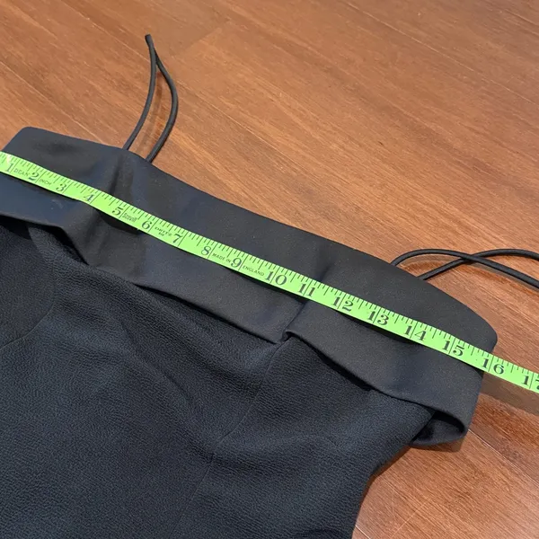 Vintage Alex Evenings Spaghetti Strap Black Formal Dress - Image 6