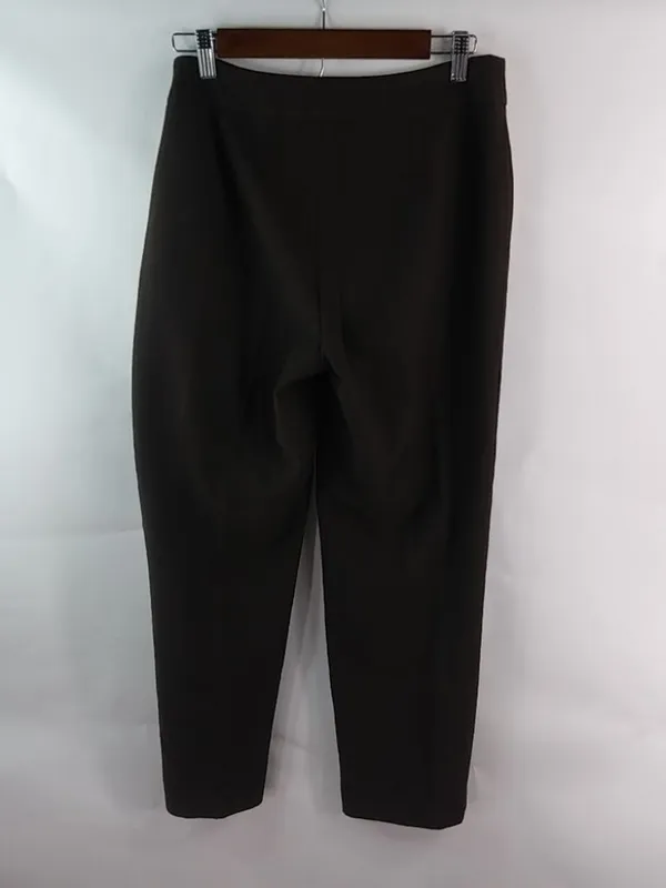 Talbots Chocolate 10 Petite Side Zip Pants - Image 8