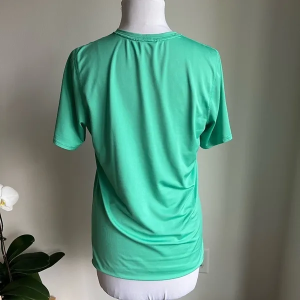Patagonia Womens Gamut Athletic Short Sleeve T Shirt Green Size Medium - Image 3
