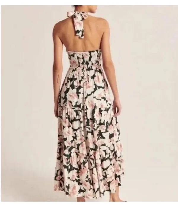Abercrombie Floral Halter Dress - Image 3