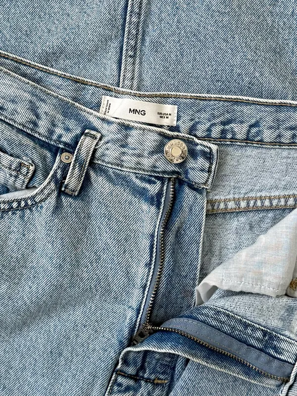 MANGO Denim Midi-Skirt - Image 7