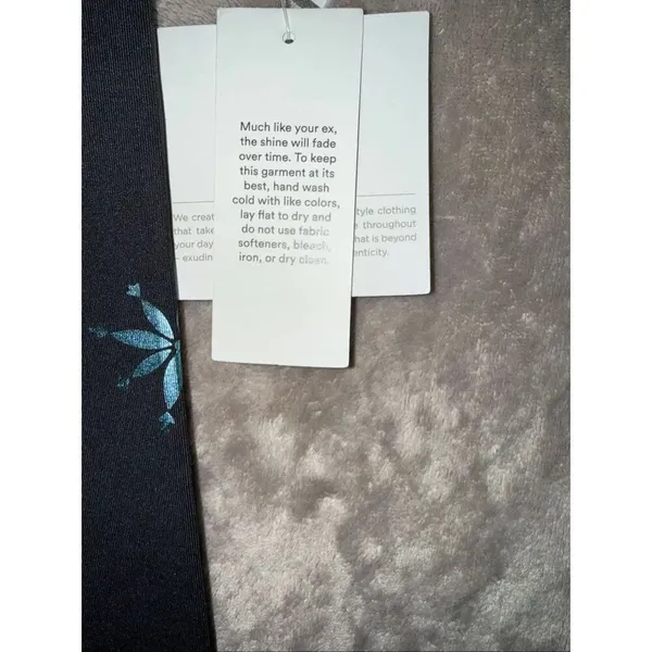 Beyond Yoga High Waisted Leggings FK3243 Foil Snowflake SMALL NEW 774 - Image 8