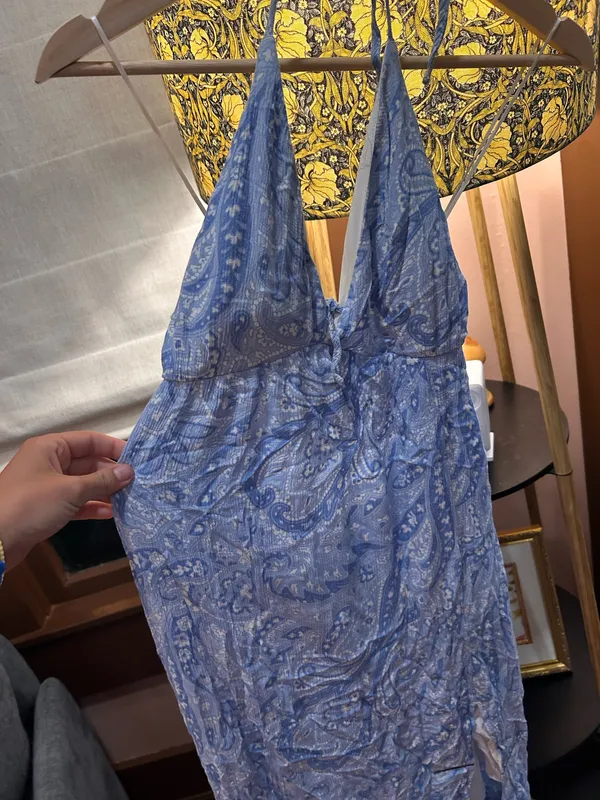 Blue Hollister Dress Floral - Image 7
