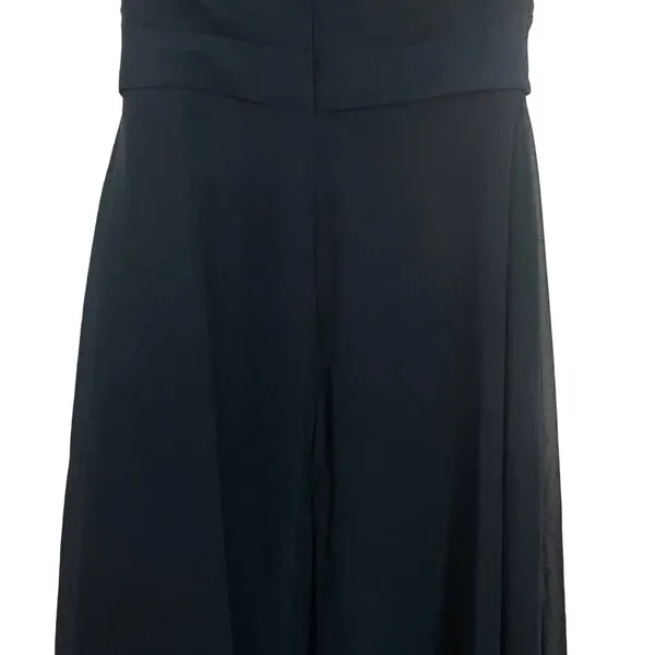 AZAZIE One Shoulder Navy Blue Maxi Dress Size XS - Image 12