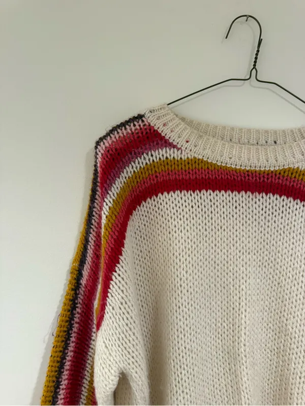 Xirena Knit Sweater Pink - Image 2