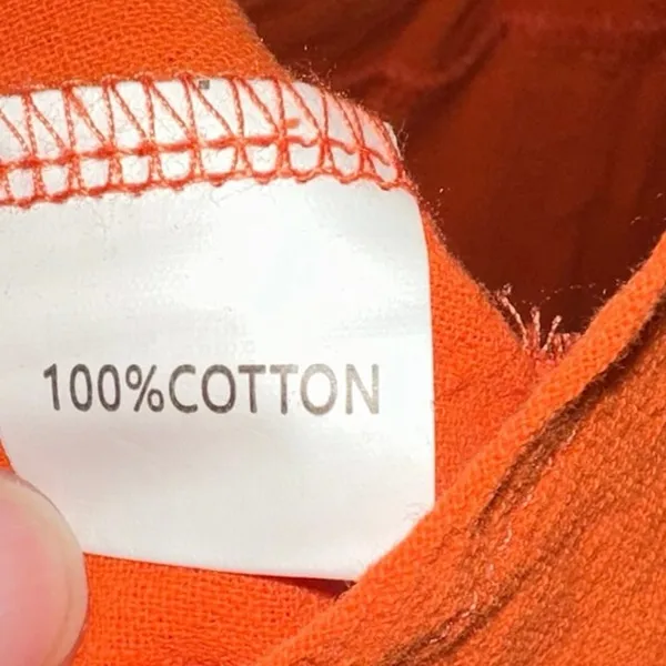 NWT Shebote Orange Overall Jumpsuit‎ Romper XL - Image 7