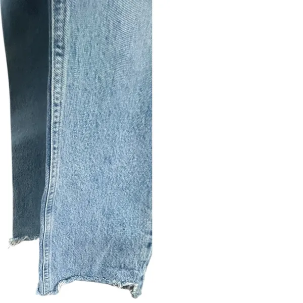 Agolde Light Blue Denim Jeans - Image 3