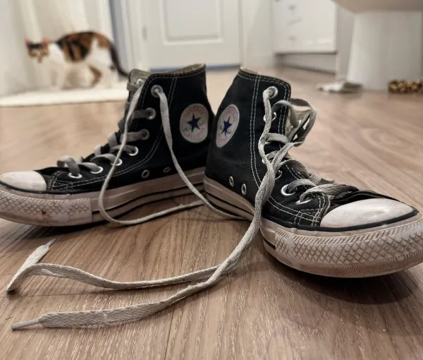 Converse Hightop Black - Image 4