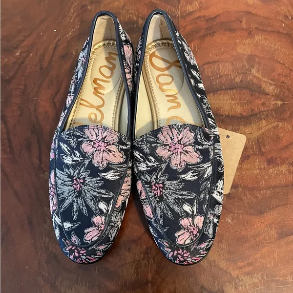 Sam Edelman Black and Pink Flats with modern Toe size 6 - Image 6