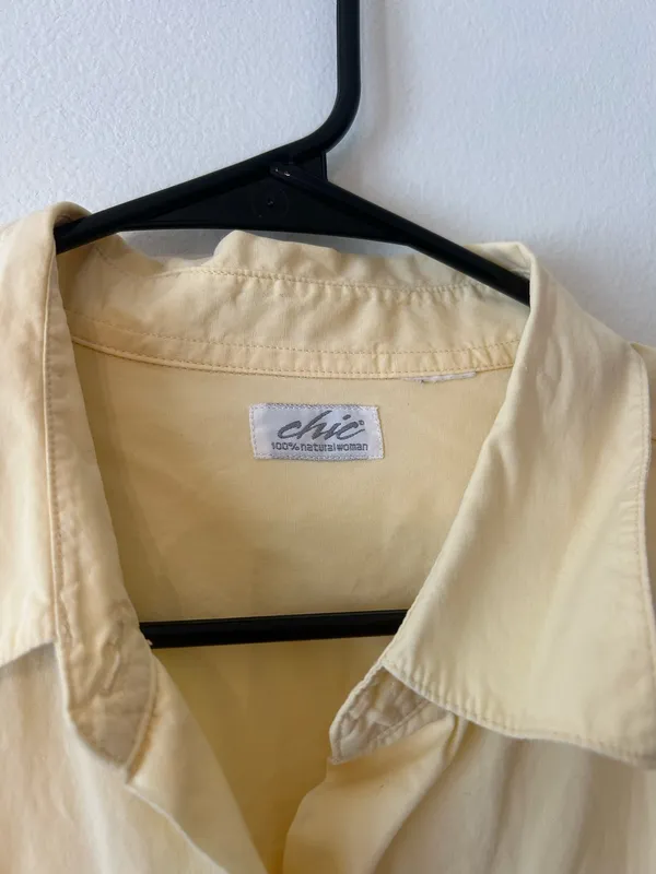 Yellow Shirt Size M - Image 3