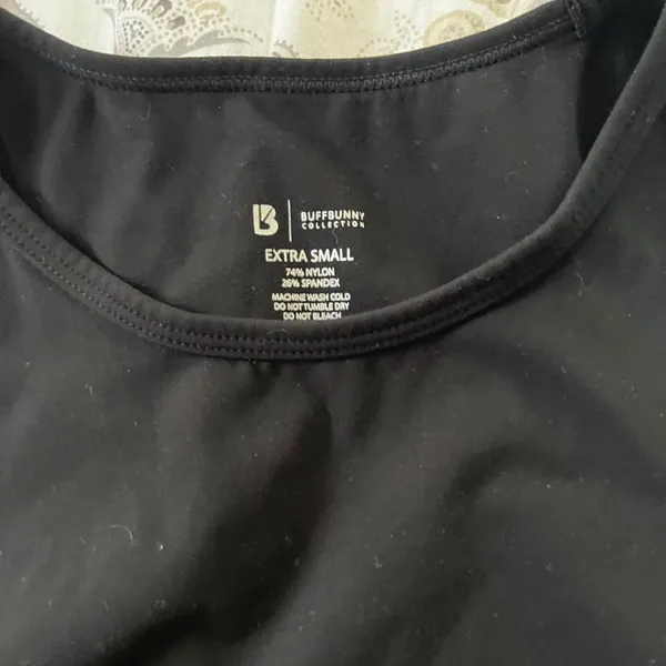 Buff bunny Black Athletic Tank Size Xs - Image 3