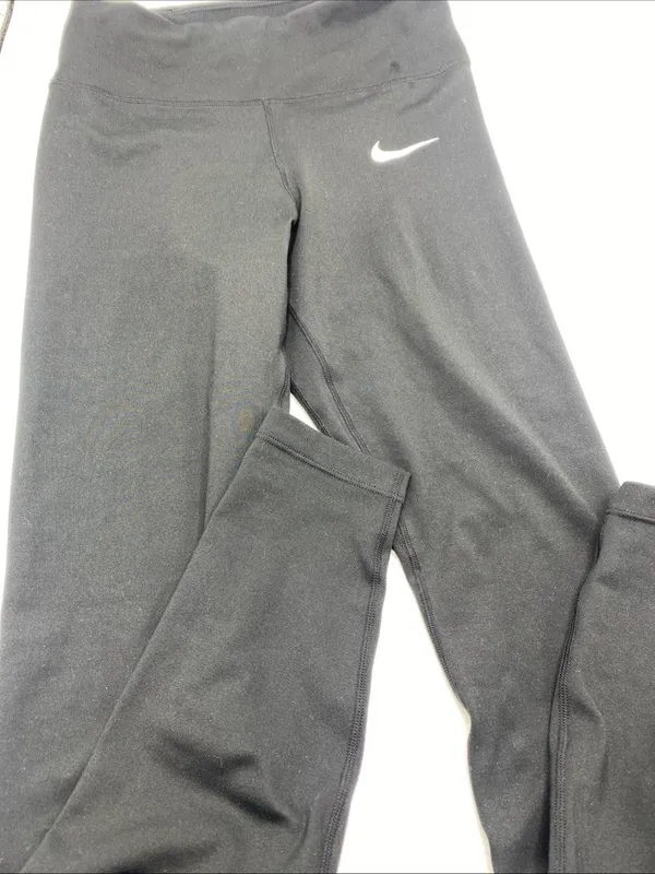 Nike Dry Fit XS Joggers Leggings Athletic Black XS Extra Small Gym Running Women - Image 3