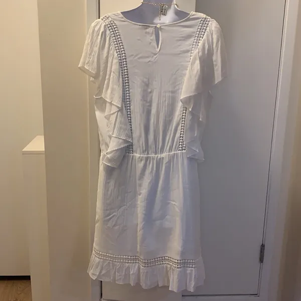 A New Day dress nwot white Victorian style XL - Image 9