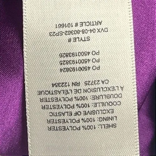 Aritzia Wilfred Bellow Satin Dress Size‎ 6 Cloudy Lilac GUC - Image 8