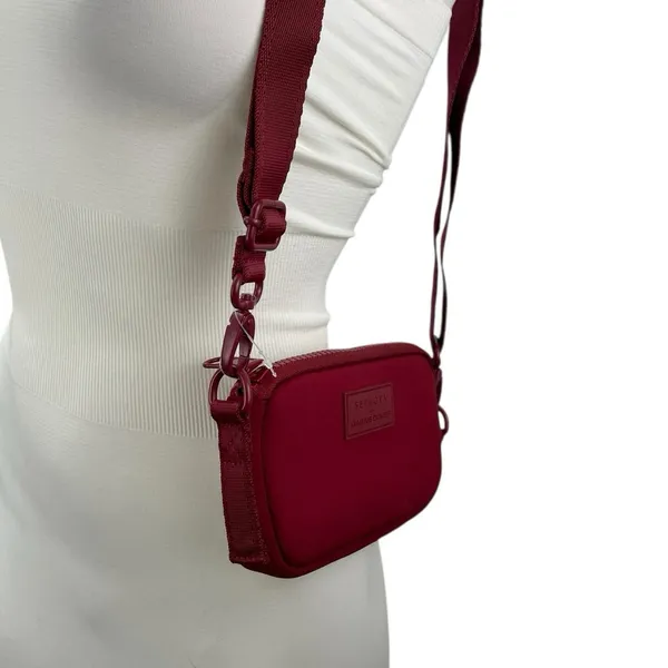 NEW Sephora x Dagne Dover Mara Phone Sling Spice Red Crossbody Purse Handbag OS - Image 4